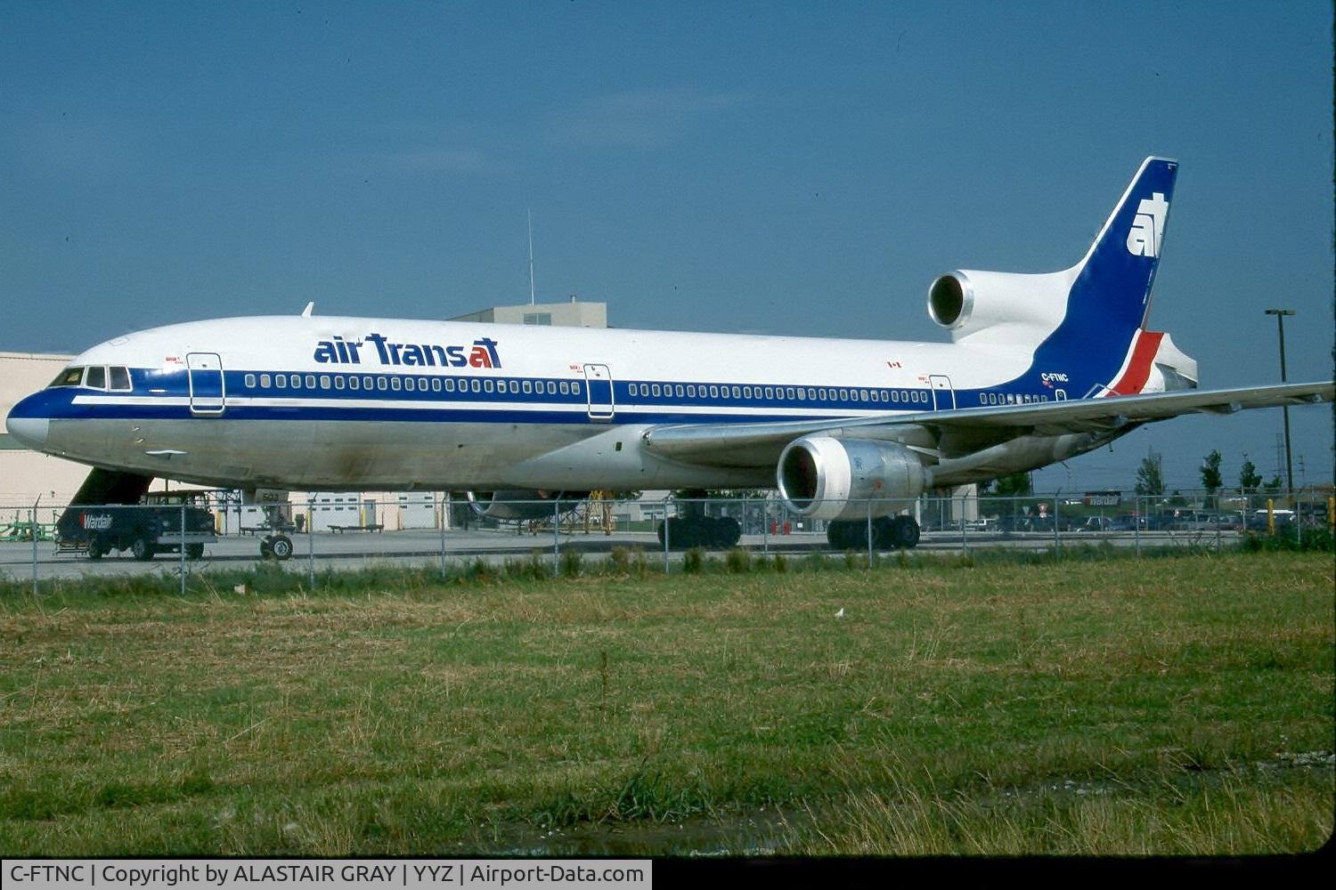 C-FTNC, 1972 Lockheed L-1011-385-1 TriStar 1 C/N 193M-1023, parked outside the old Wardair hangar