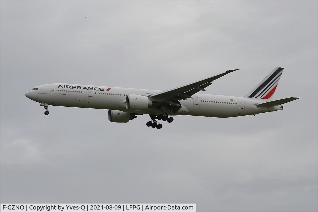 F-GZNO, 2012 Boeing 777-328/ER C/N 38665, Boeing 777-328ER, On final rwy 26L, Roissy Charles De Gaulle airport (LFPG-CDG)
