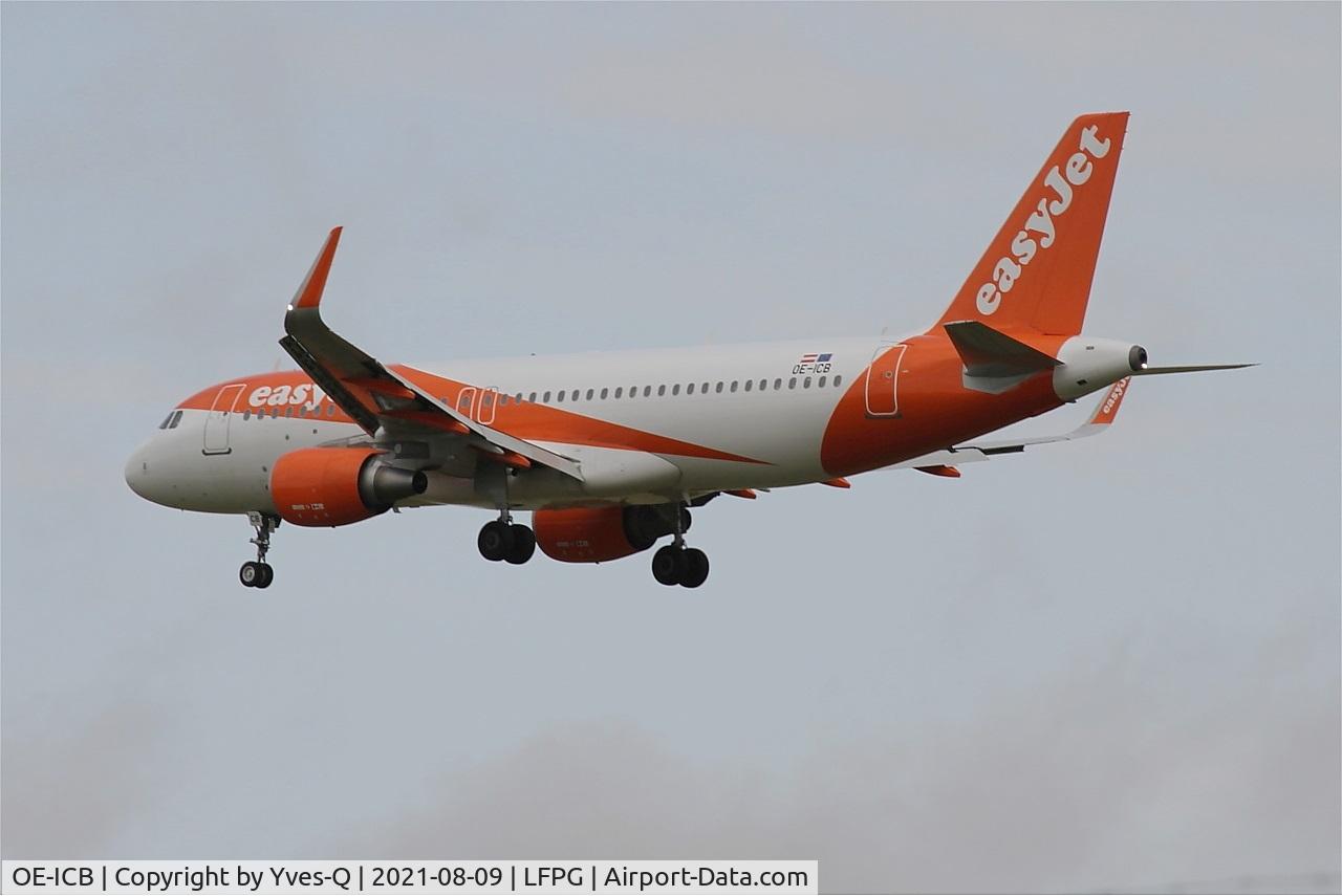 OE-ICB, 2015 Airbus A320-214 C/N 6606, Airbus A320-214, On final rwy 26L, Roissy Charles De Gaulle airport (LFPG-CDG)