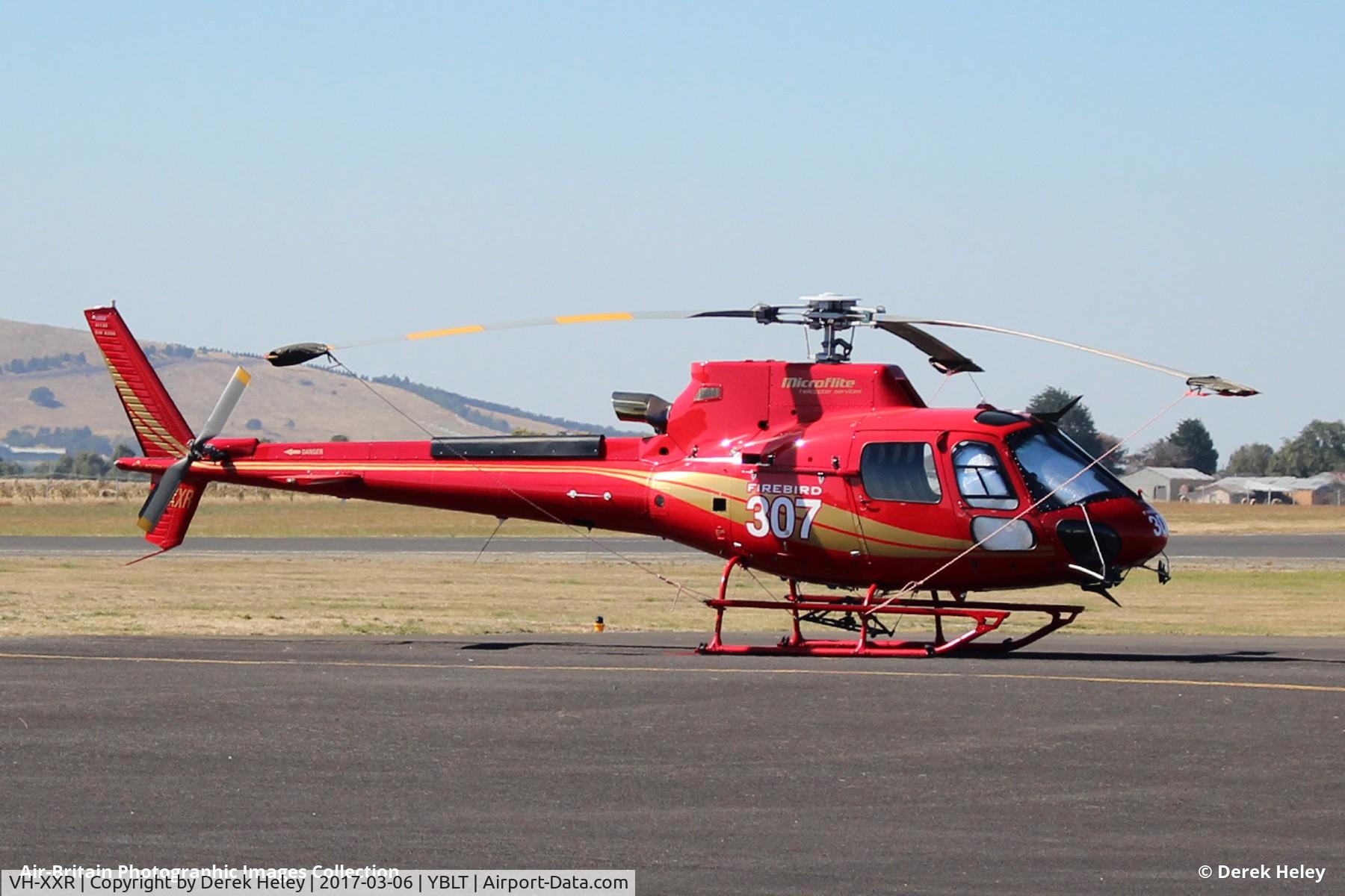 VH-XXR, 2016 Airbus Helicopters AS-350B-3e Ecureuil C/N 8206, Firebird 307