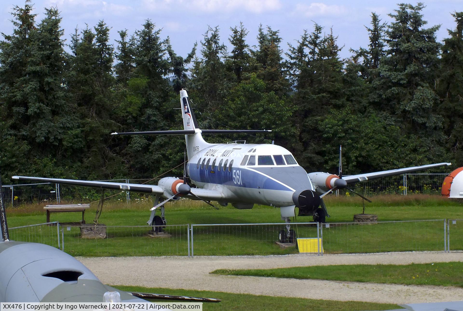 XX476, 1978 Scottish Aviation Jetstream T.2 (HP-137) C/N 216, Handley Page (Scottish Aviation) HP.137 Jetstream T2 at the Flugausstellung P. Junior, Hermeskeil