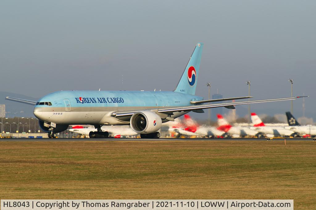 HL8043, 2016 Boeing 777-FB5 C/N 62693, Korean Air Cargo Boeing 777-FB5