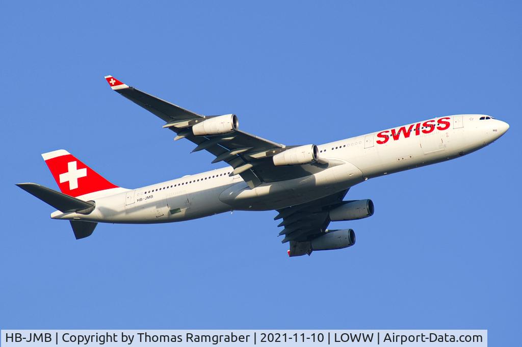HB-JMB, 2003 Airbus A340-313 C/N 545, Swiss International Airlines Airbus A340-313
