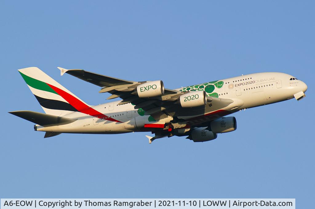 A6-EOW, 2015 Airbus A380-861 C/N 207, Emirates Airbus A380