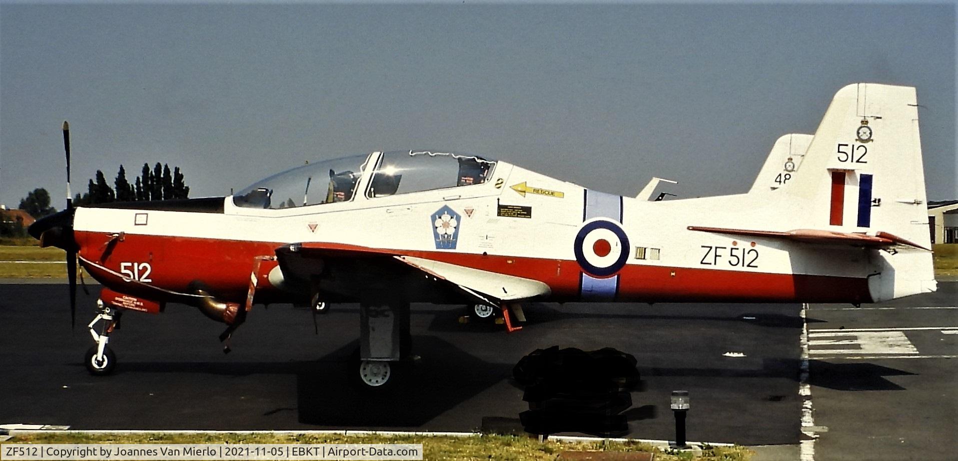 ZF512, 1992 Short S-312 Tucano T1 C/N S156/T127, Slide scan