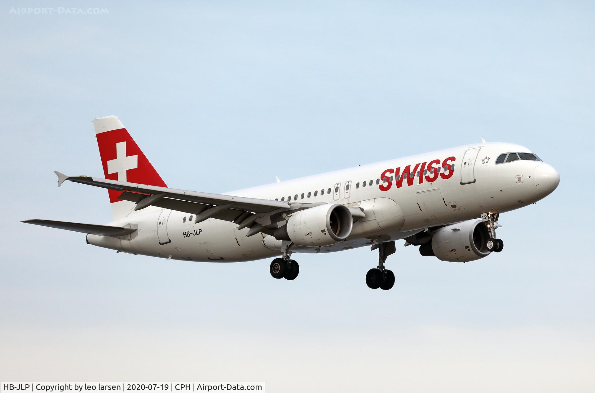 HB-JLP, 2011 Airbus A320-214 C/N 4618, Copenhagen 19.7.2020