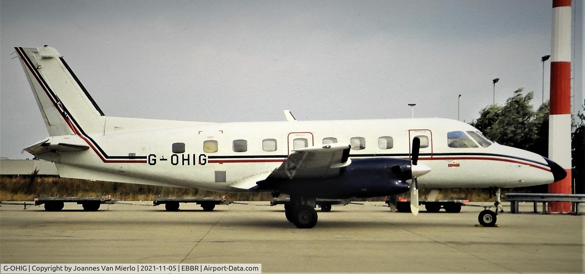 G-OHIG, 1979 Embraer EMB-110P1 Bandeirante C/N 110235, Slide scan