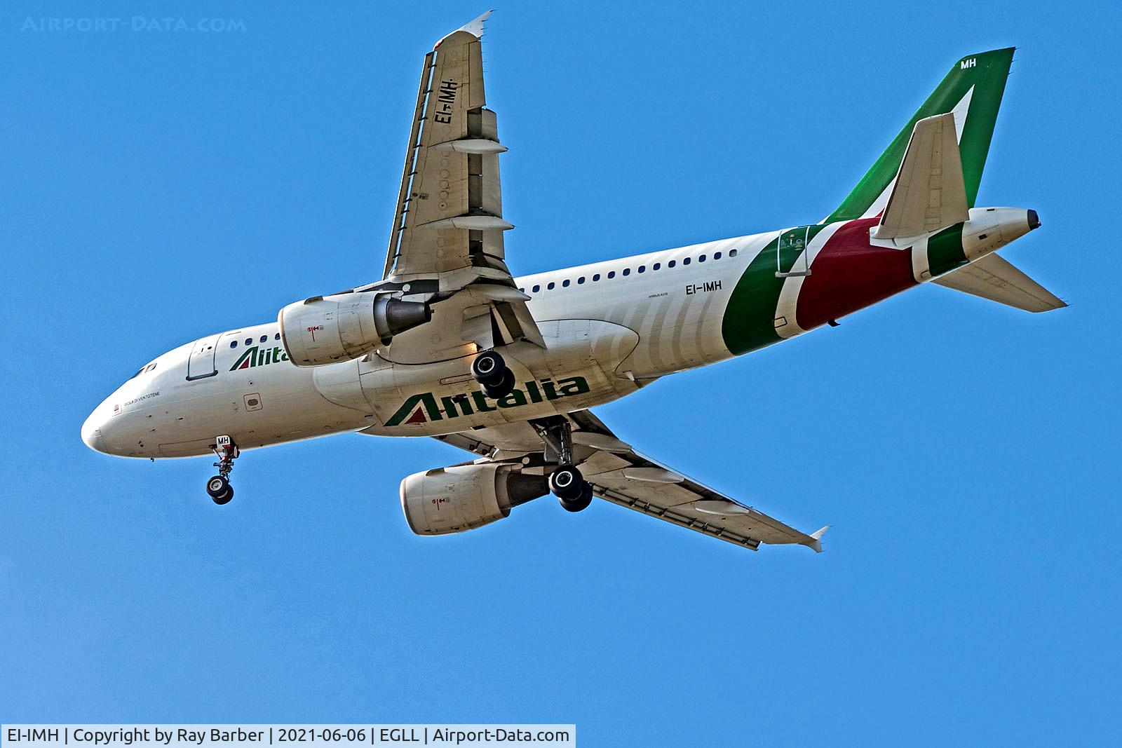 EI-IMH, 2003 Airbus A319-112 C/N 2101, EI-IMH   Airbus A319-112 [2101] (Alitalia) Home~G 06/06/2021