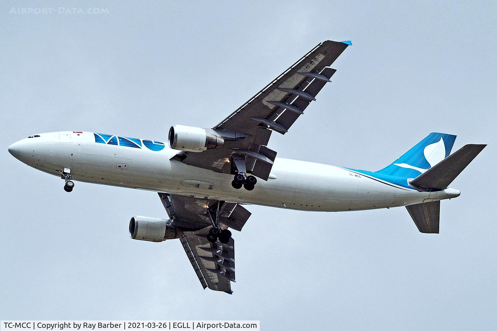 TC-MCC, 1994 Airbus A300B4-622R(F) C/N 734, TC-MCC   Airbus A300-622R(F) [734] (MNG Airlines) Home~G 26/03/2021