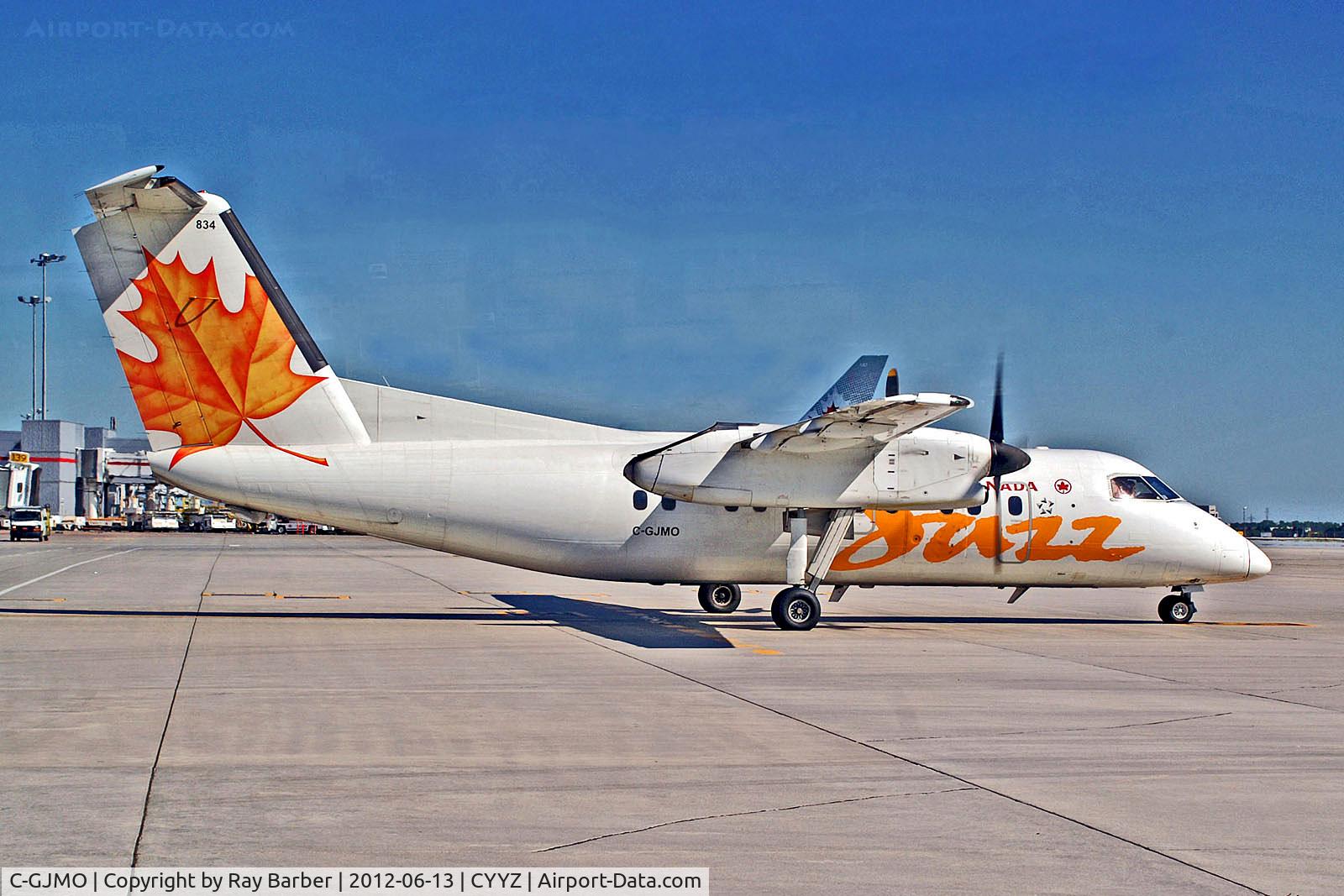 C-GJMO, 1987 De Havilland Canada DHC-8-102 Dash 8 C/N 079, C-GJMO   De Havilland Canada DHC-8-103 Dash 8 [79] (Air Canada / Jazz) Toronto-Pearson Int'l~C 13/06/2012