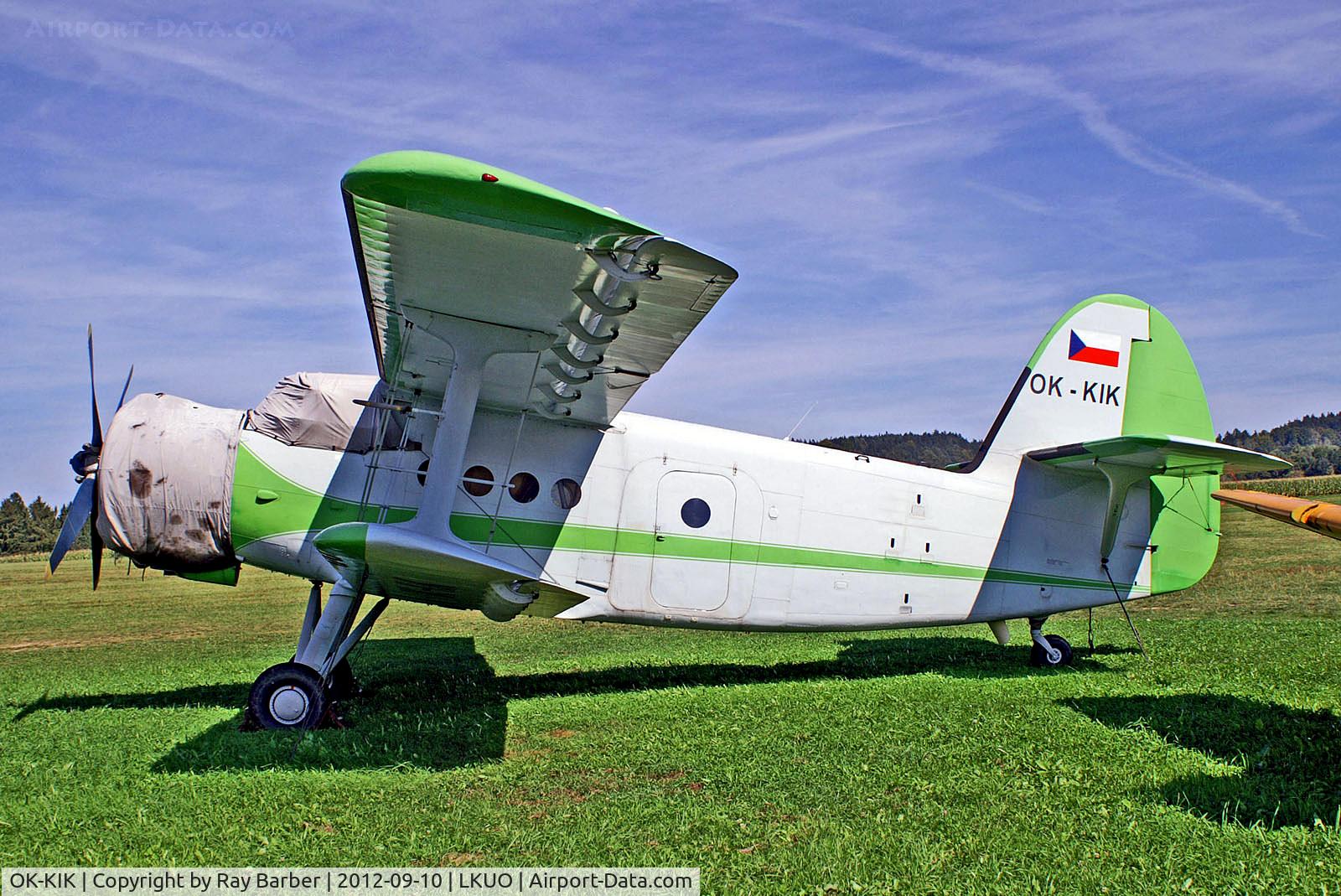 OK-KIK, Antonov An-2R C/N 1G190-06, OK-KIK   Antonov An-2R [1G190-06] (Air Special) Usti Nad Orlici~OK 10/09/2012
