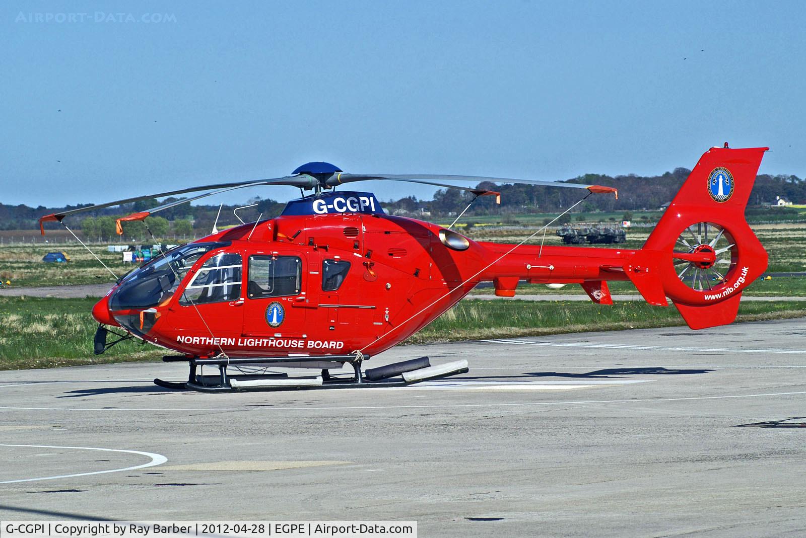 G-CGPI, 2004 Eurocopter EC-135T-2+ C/N 0341, G-CGPI   Eurocopter EC.135T2+ [0341] (Northern Lighthouse Board / Bond Air Services) Inverness (Dalcross)~G 28/04/2012