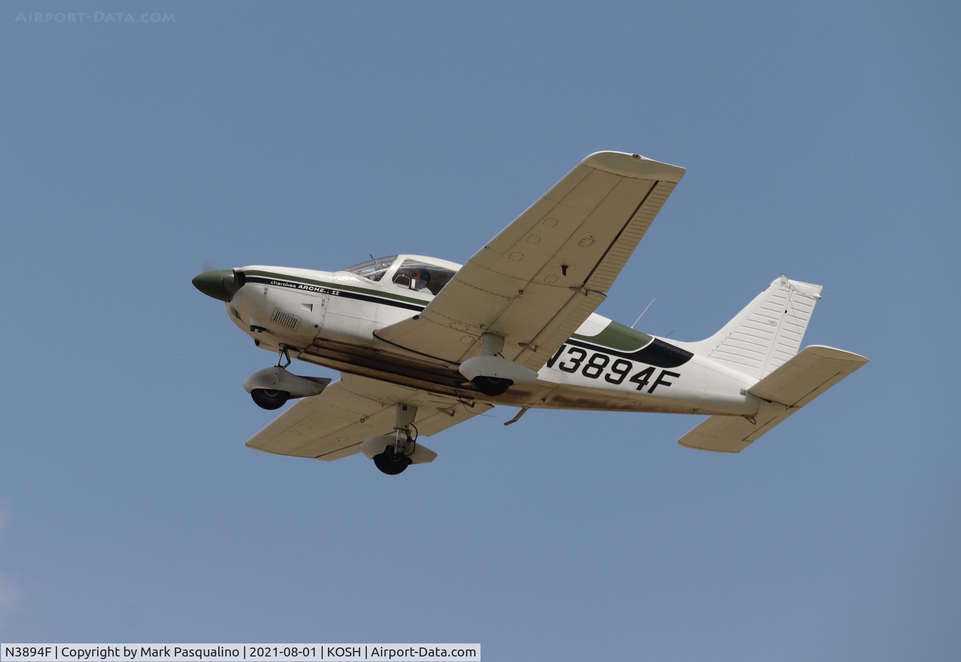 N3894F, 1976 Piper PA-28-181 C/N 28-7690459, Piper PA-28-181