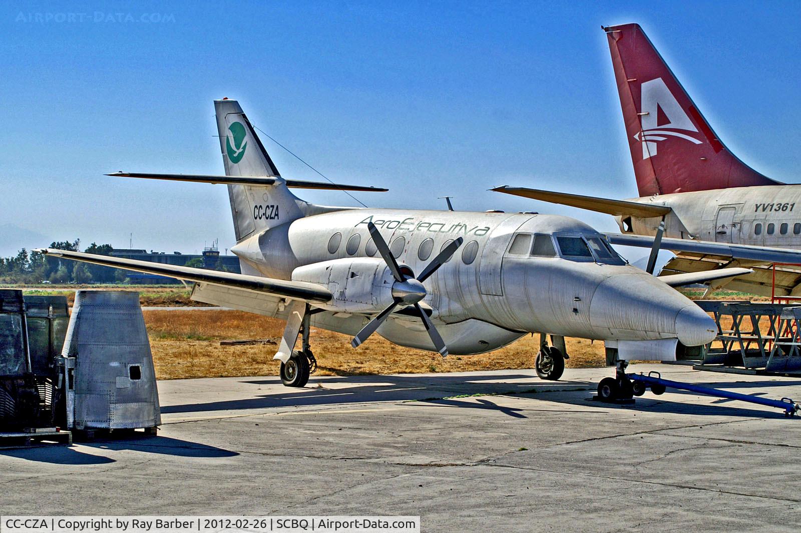 CC-CZA, 1984 British Aerospace BAe-3101 Jetstream 31 C/N 644, CC-CZA   BAe Jetstream 3101 [644] (AeroEjecutiva) Santiago-El Bosque AB~CC 26/03/2012