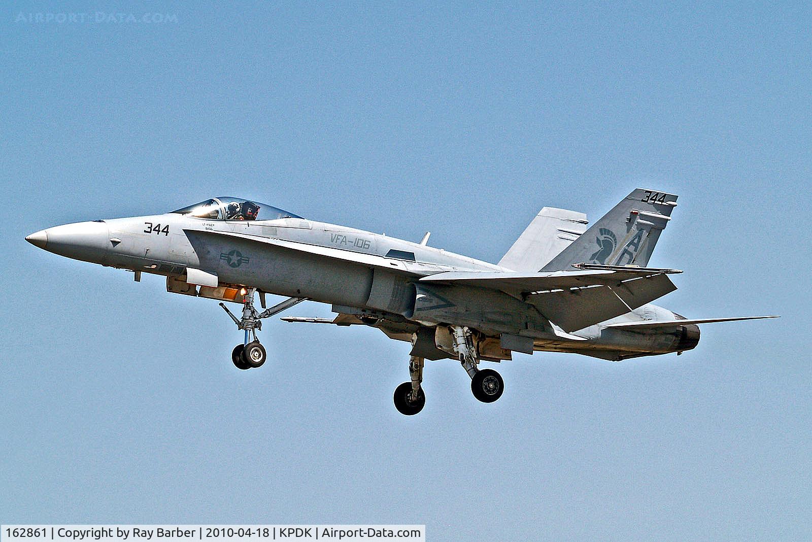 162861, McDonnell Douglas F/A-18A Hornet C/N 396/A330, 162861   McDonnell Douglas F/A-18A Hornet [A330] (United States Navy) Atlanta-Dekalb Peachtree~N 18/04/2010