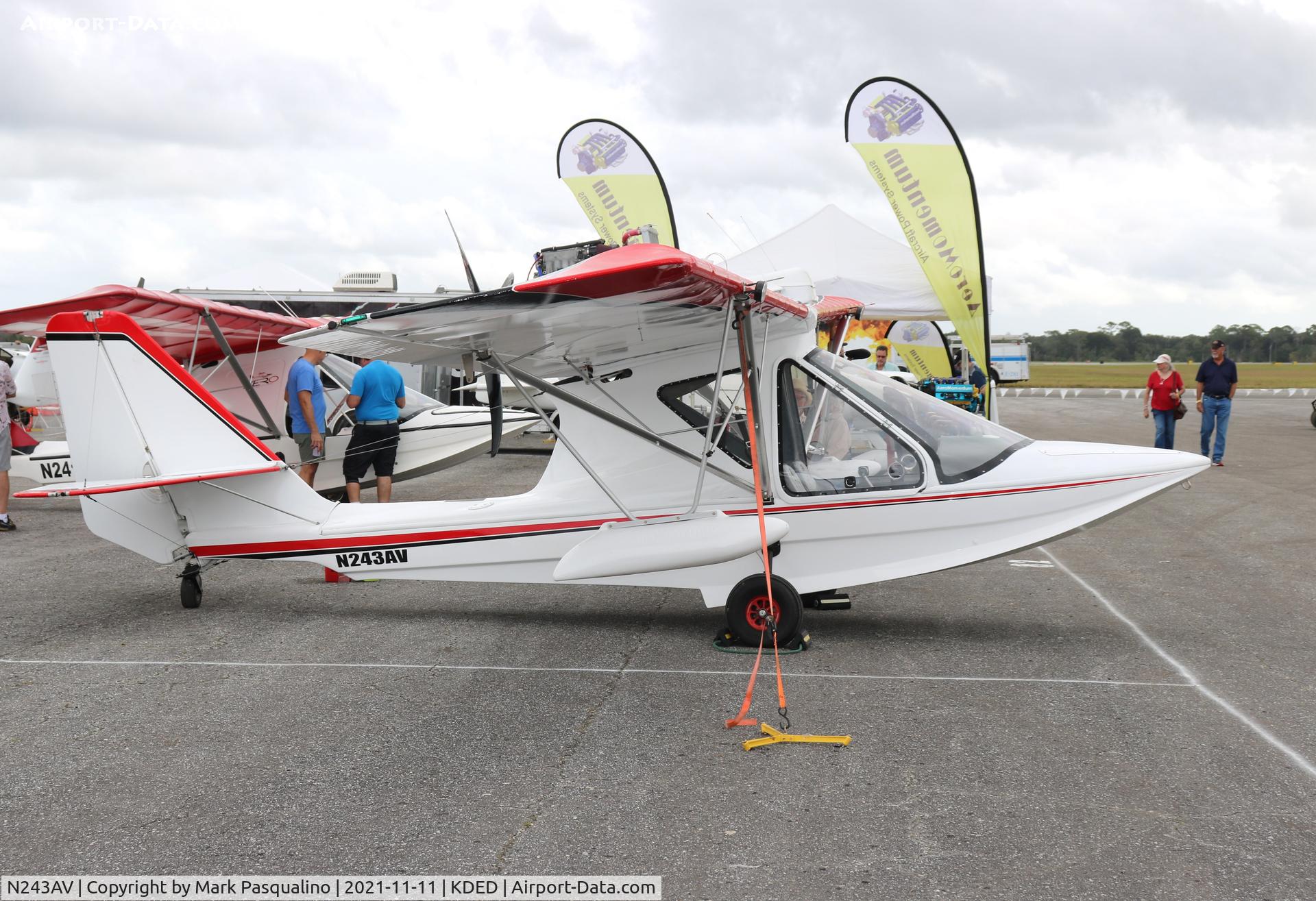 N243AV, 2021 Aero Adventure Aventura II C/N AA22A0189, Aventura II