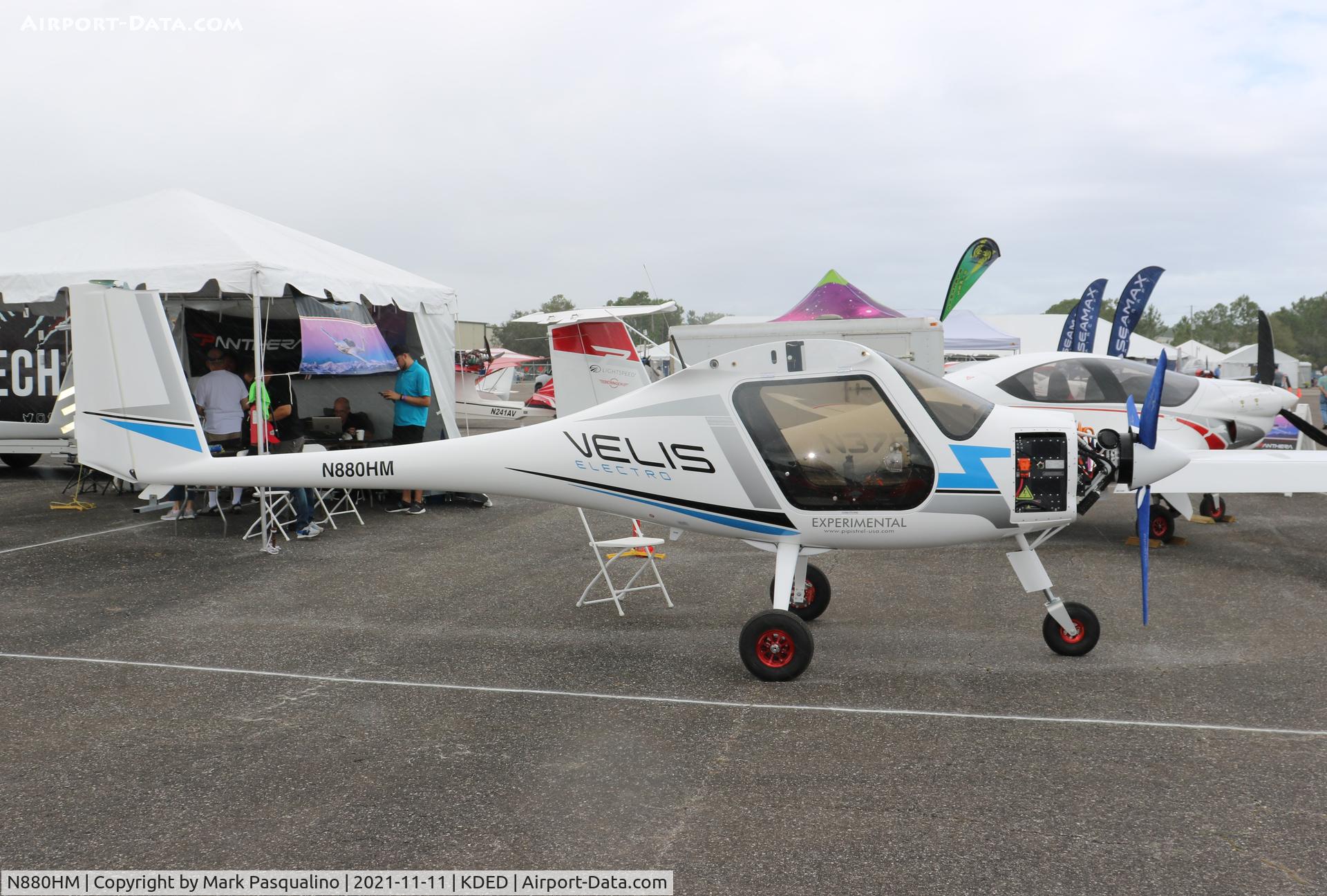 N880HM, 2021 Pipistrel Virus SW 128 (Velis Electro) C/N VSWX1280032, Pipistrel Virus SW 128
