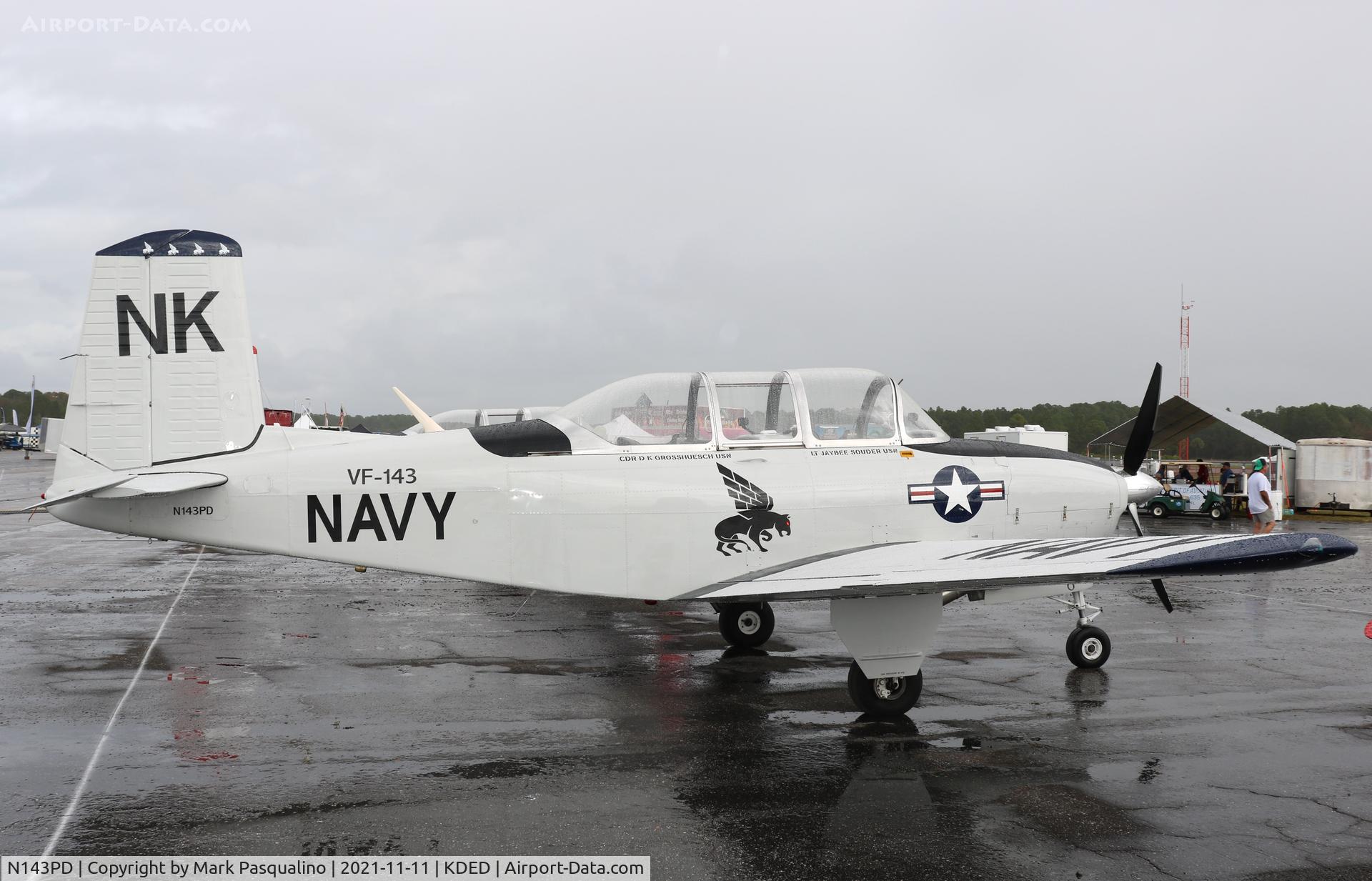 N143PD, 1953 Beech (CCF) T-34A (A45) Mentor C/N CCF34-103, Beech T-34A