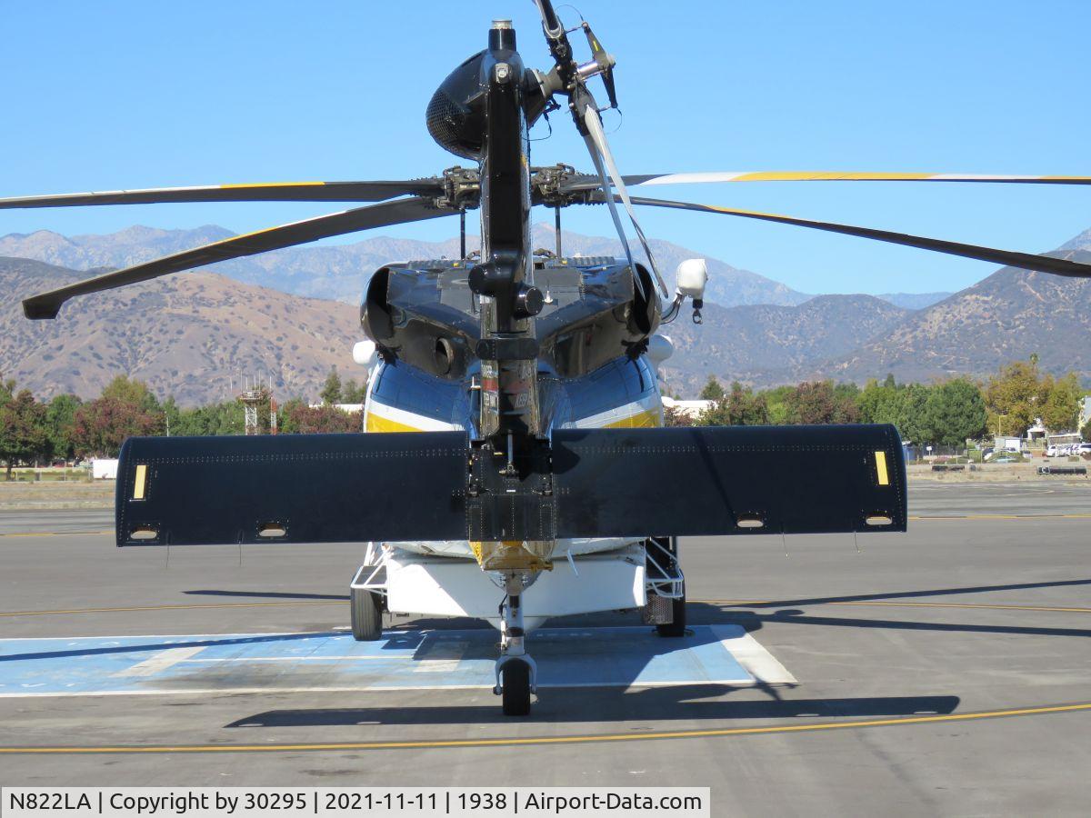 N822LA, 2017 Sikorsky S-701-09 (Firehawk) C/N 704024, Back to front
