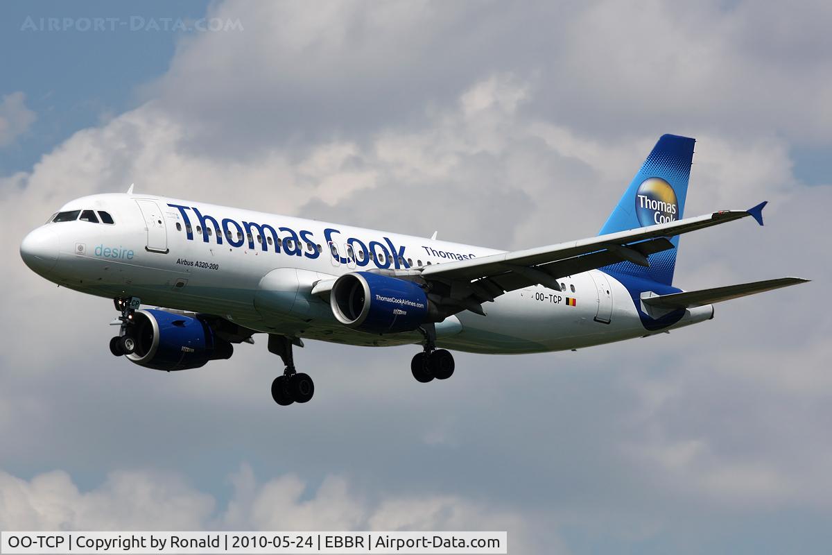 OO-TCP, 1996 Airbus A320-214 C/N 653, at bru