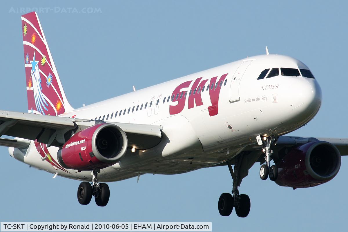 TC-SKT, 2000 Airbus A320-232 C/N 1194, at spl