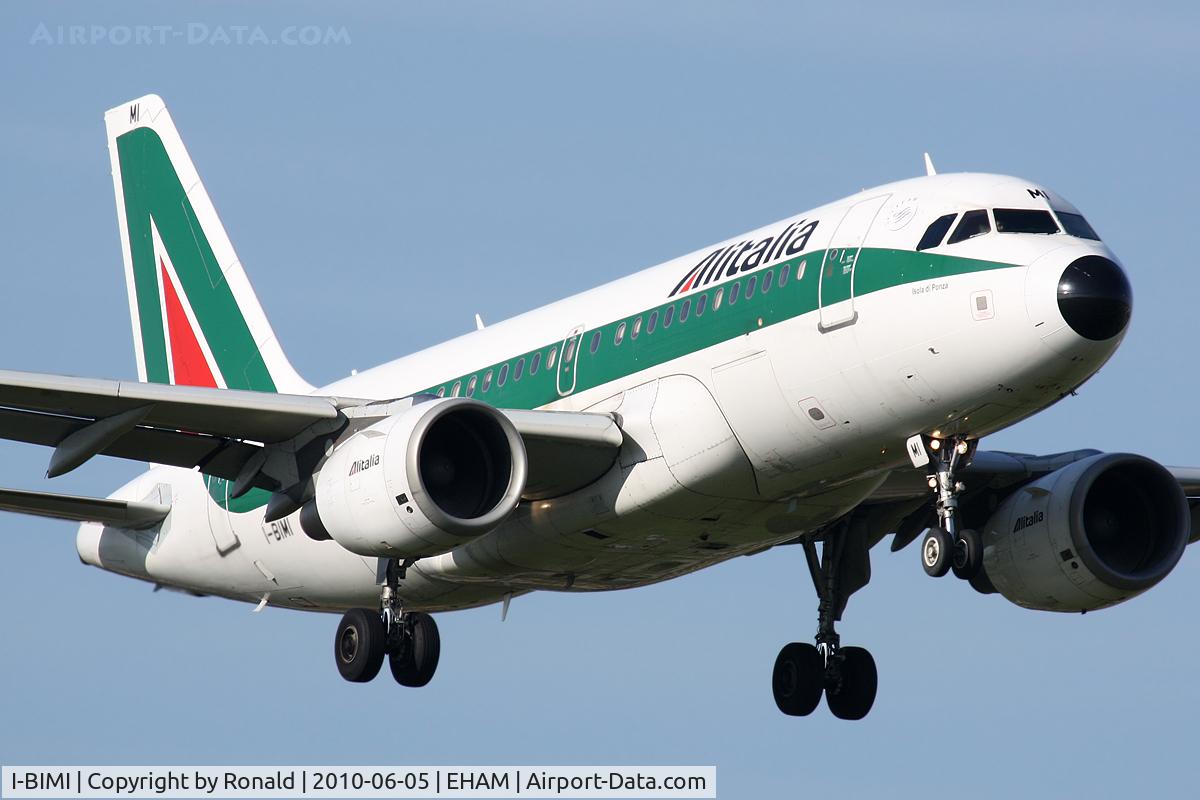 I-BIMI, 2002 Airbus A319-112 C/N 1745, at spl