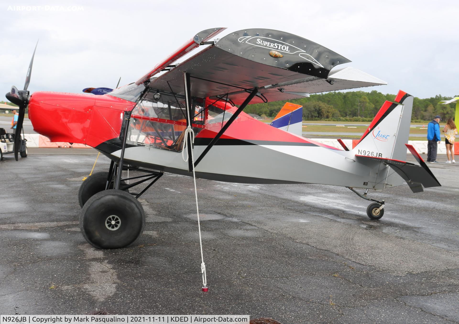 N926JB, 2013 Just Aircraft Highlander C/N JA256-12-11, Just Aircraft Highlander