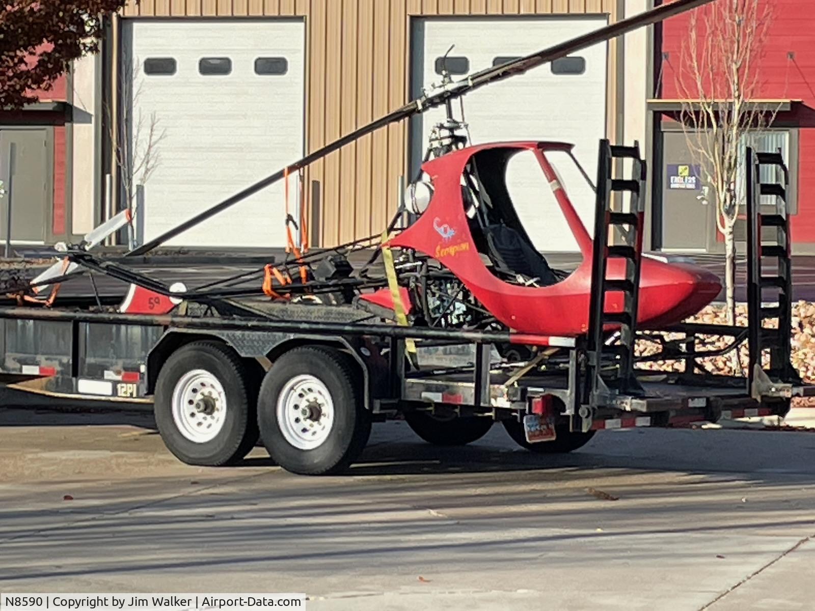 N8590, 1970 Rotorway Scorpion C/N 080525, Just purchased 11/10/2021