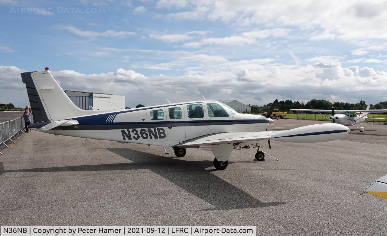 N36NB, 1985 Beech A36 Bonanza 36 C/N E2274, Maupertus