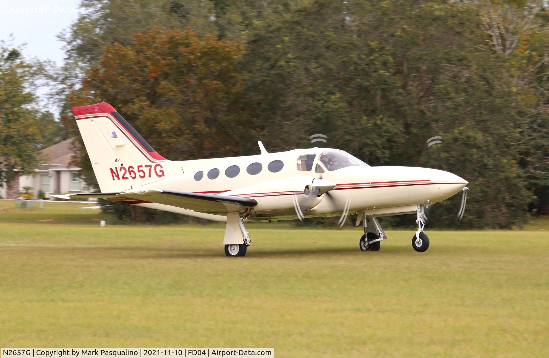 N2657G, Cessna 421C Golden Eagle C/N 421C0809, Cessna 421C
