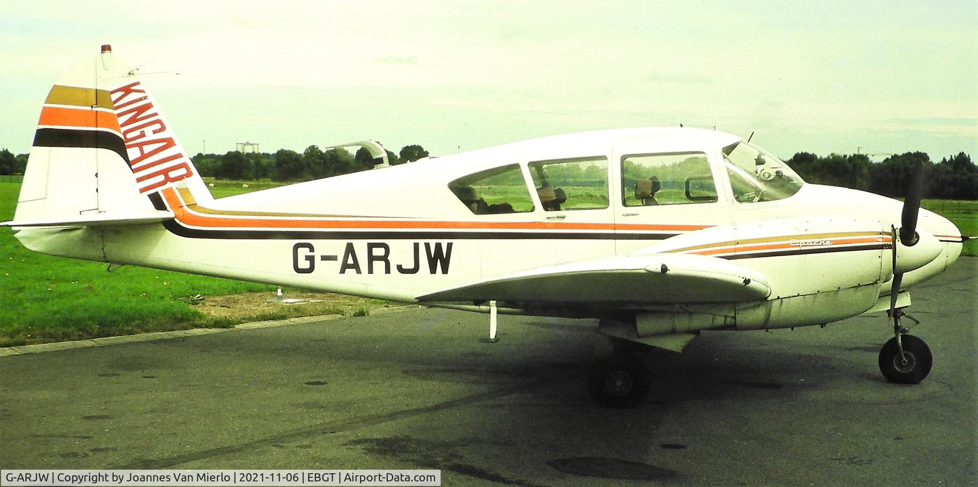 G-ARJW, 1961 Piper PA-23-160 Apache C/N 23-1986, Slide scan