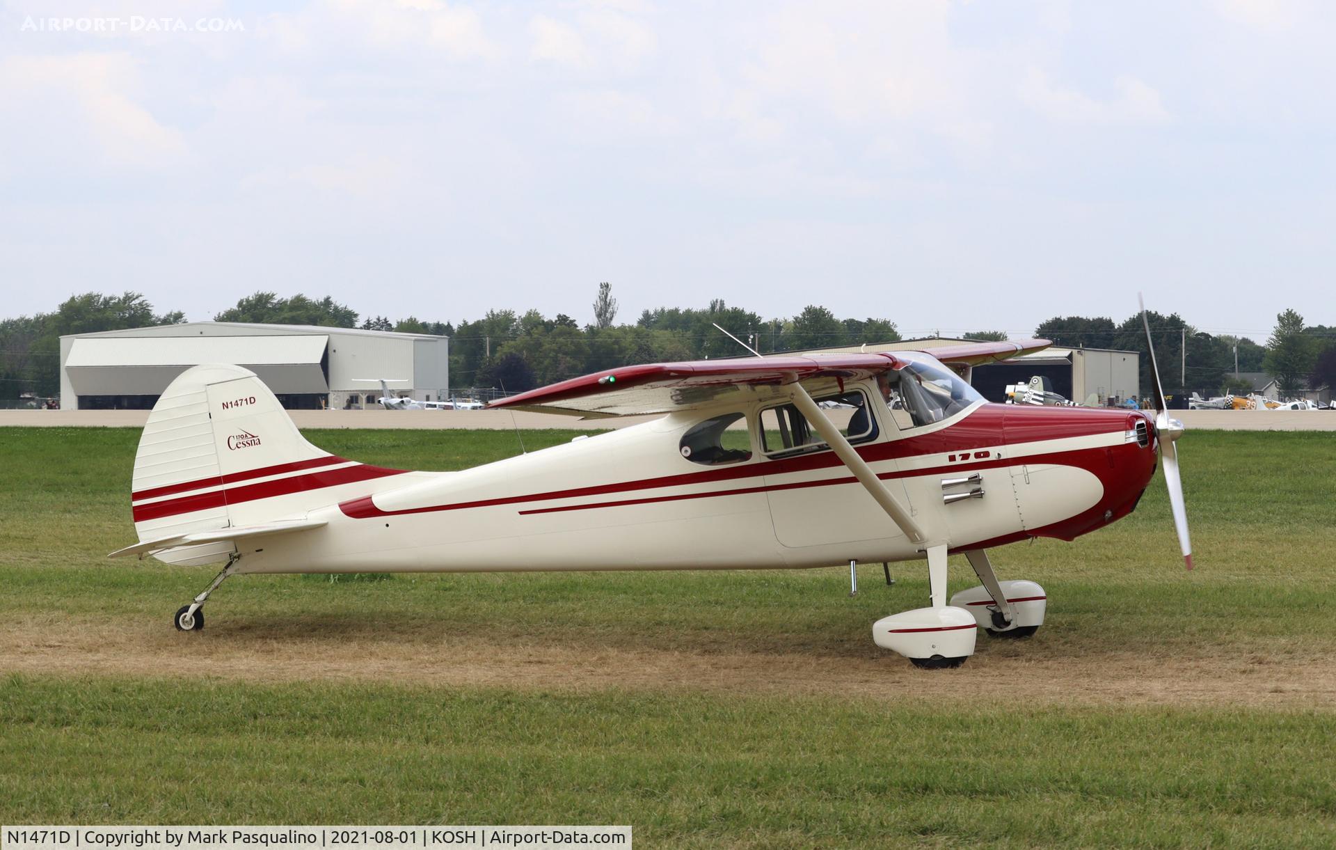 N1471D, 1951 Cessna 170A C/N 20054, Cessna 170A