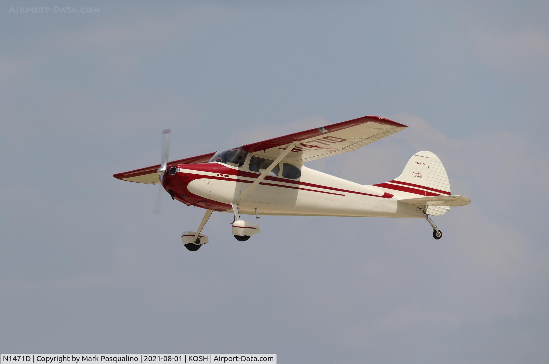 N1471D, 1951 Cessna 170A C/N 20054, Cessna 170A