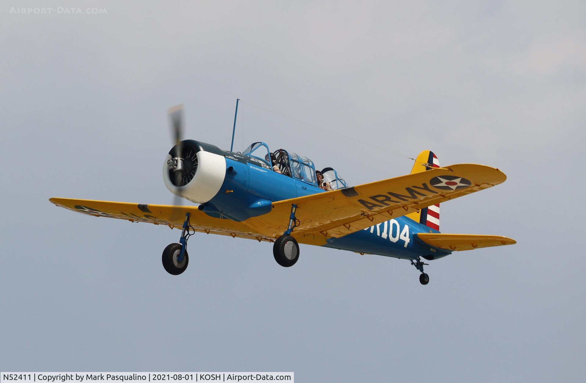 N52411, 1941 Consolidated Vultee BT-13A C/N 2548, Vultee BT-13A