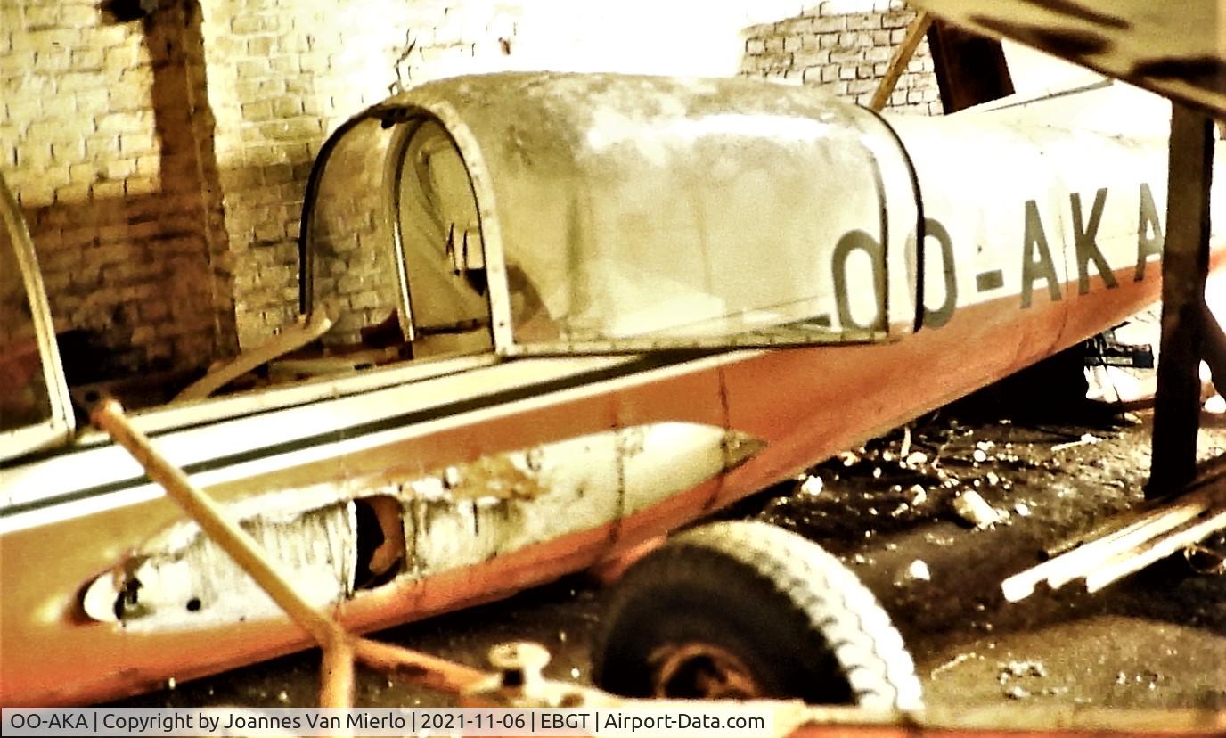 OO-AKA, Morane-Saulnier MS-885 Super Rallye C/N 145, Slide scan