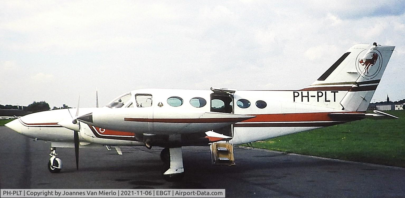PH-PLT, 1974 Cessna 421B Golden Eagle C/N 421B0593, Slide scan