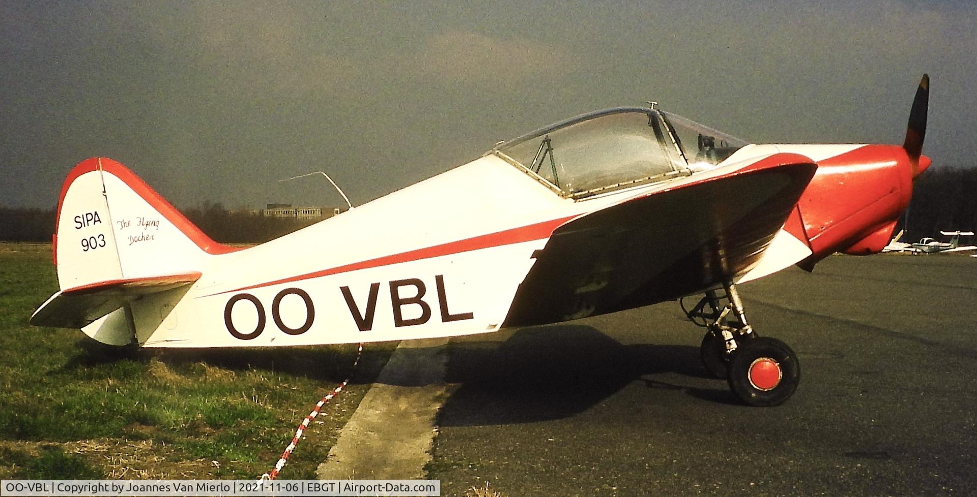 OO-VBL, 1951 SIPA 903 C/N 77, Slide scan