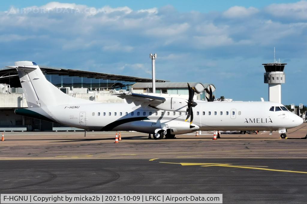 F-HGNU, 2015 ATR 72-600 C/N 1288, Parked