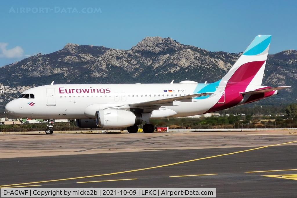 D-AGWF, 2007 Airbus A319-132 C/N 3172, Taxiing
