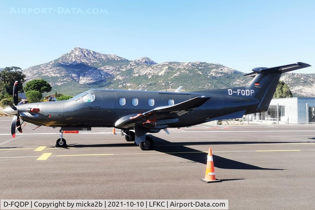 D-FQDP, 2018 Pilatus PC-12/47E C/N 1832, Parked