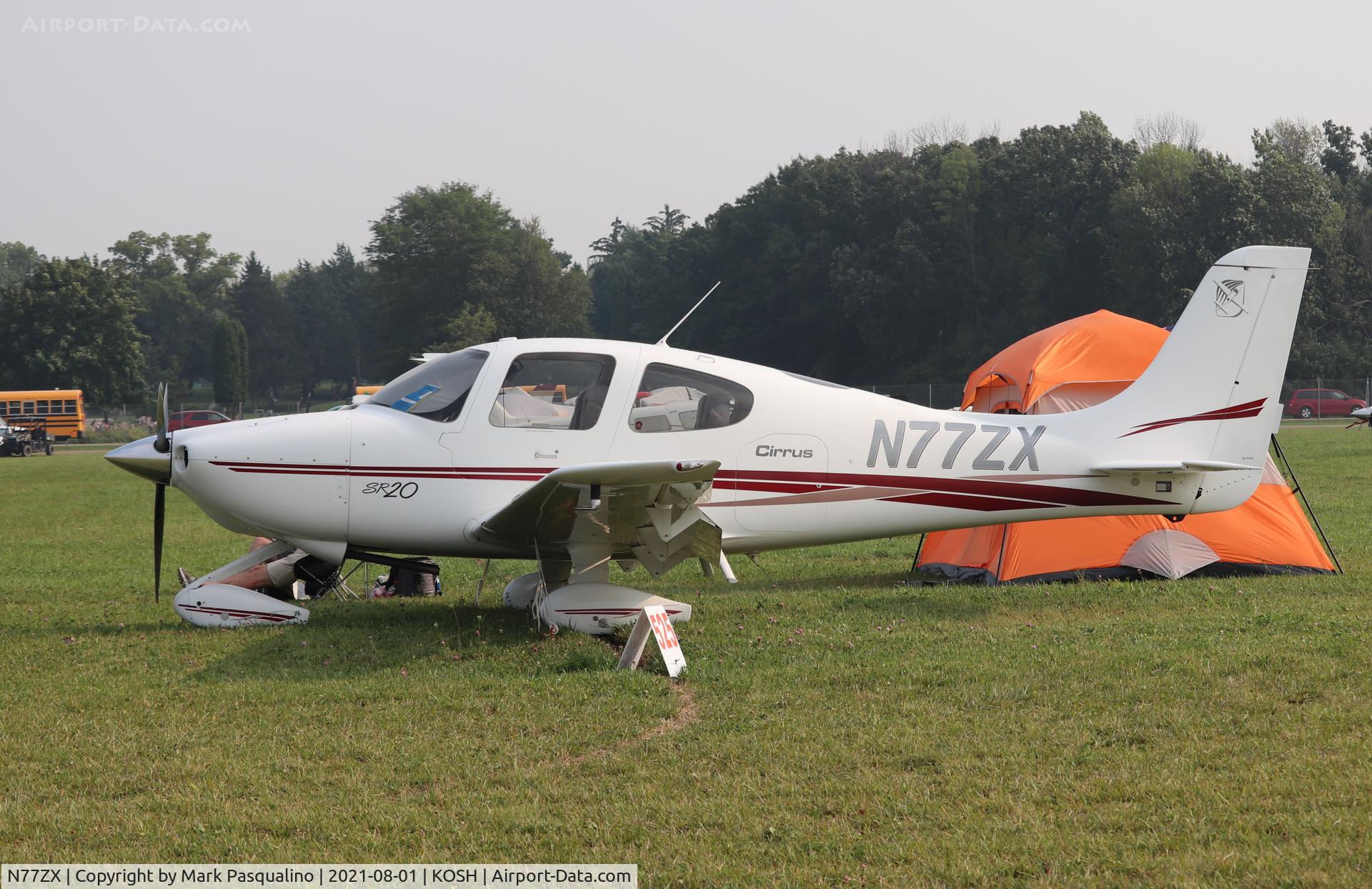 N77ZX, 2003 Cirrus SR20 C/N 1299, Cirrus SR20