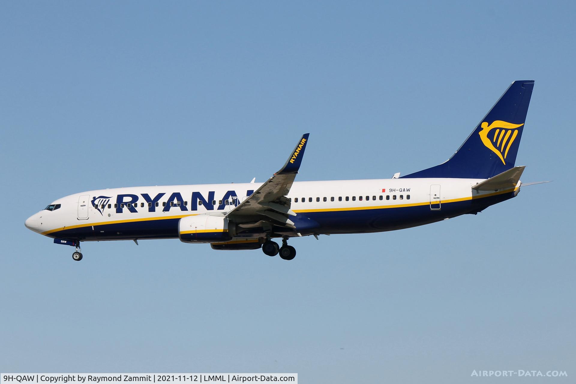 9H-QAW, 2015 Boeing 737-8AS C/N 44698, B737-800 9H-QAW Malta Air