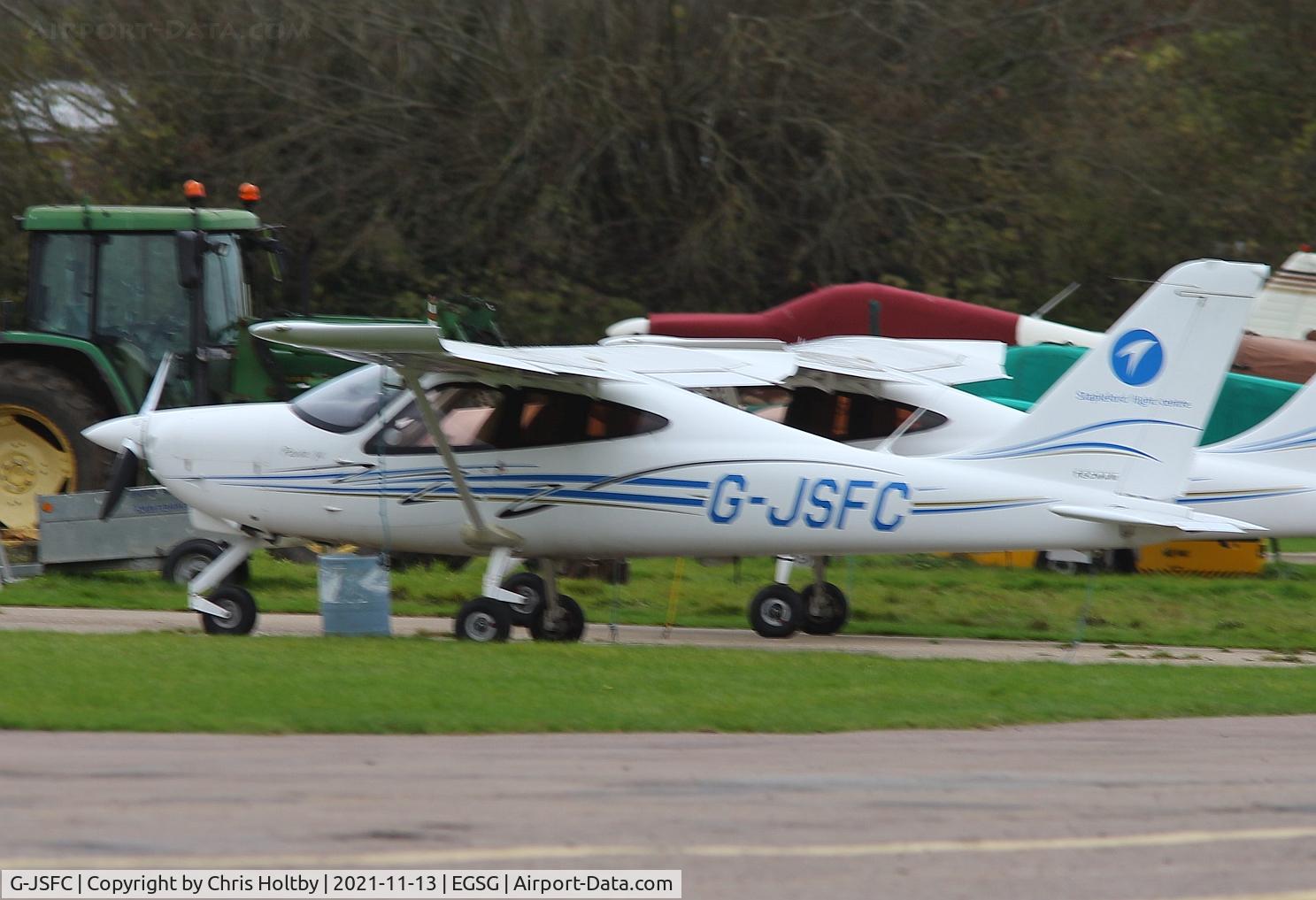 G-JSFC, 2014 Tecnam P-2008JC C/N 1039, At its home base in Stapleford Tawney, Essex