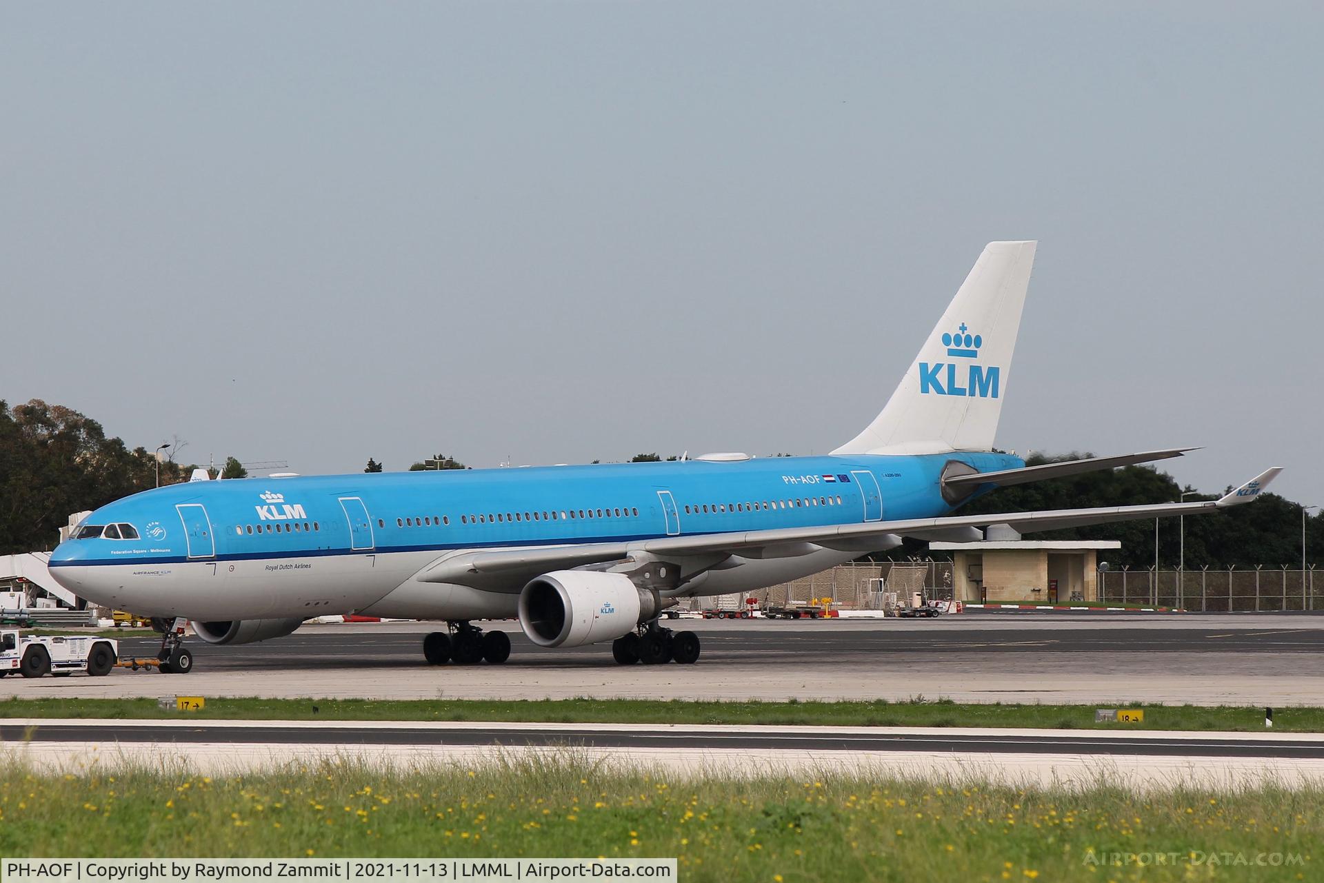 PH-AOF, 2006 Airbus A330-203 C/N 801, A330 PH-AOF KLM