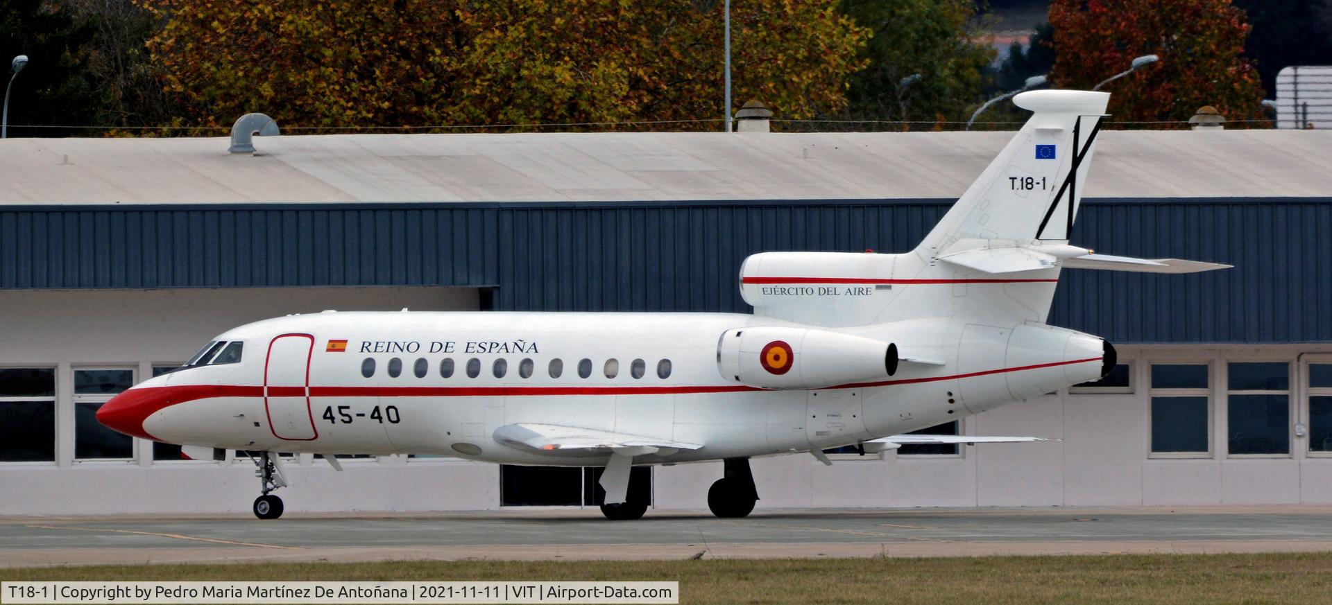 T18-1, 1987 Dassault Falcon 900 C/N 38, Aeropuerto de Foronda - Vitoria-Gasteiz - Euskadi - España