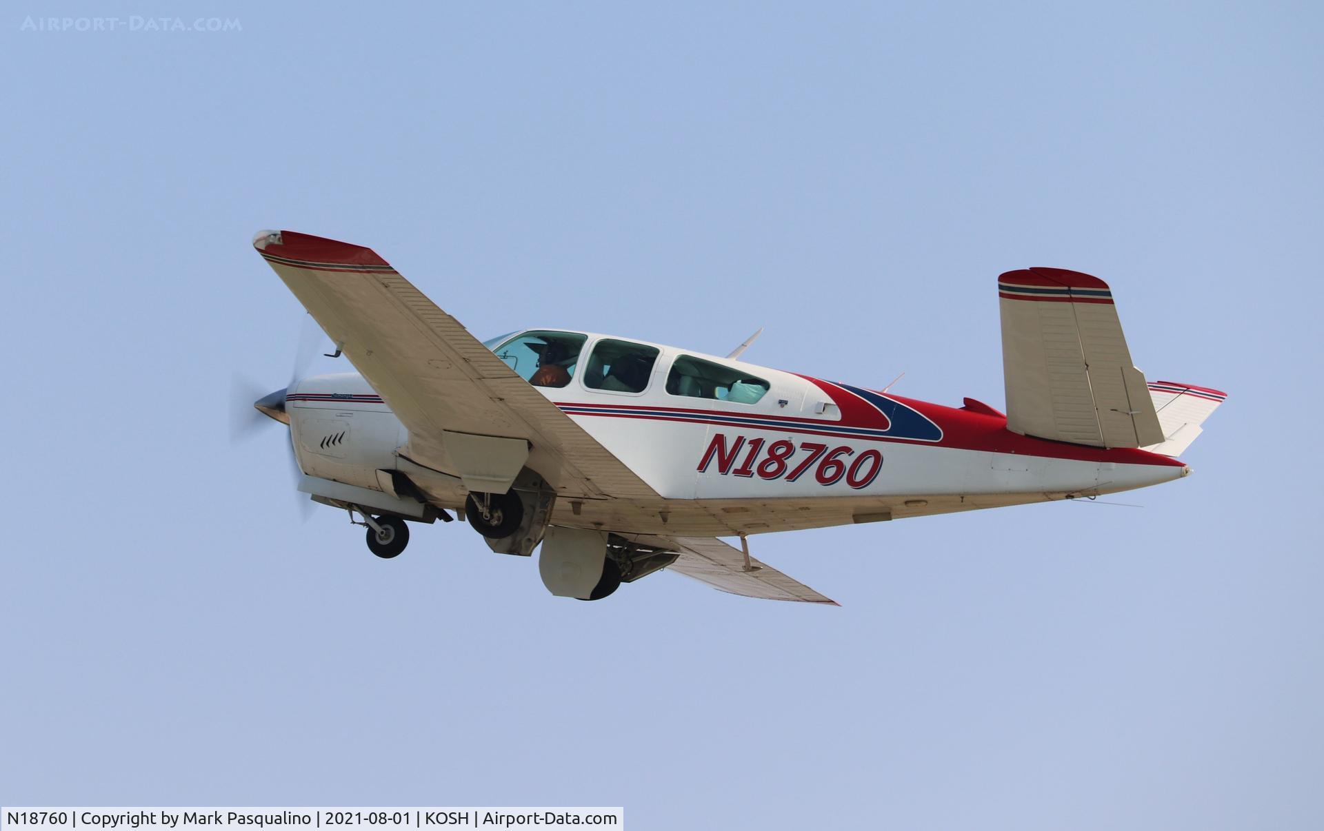 N18760, 1977 Beech V35B Bonanza C/N D-10070, Beech V35B