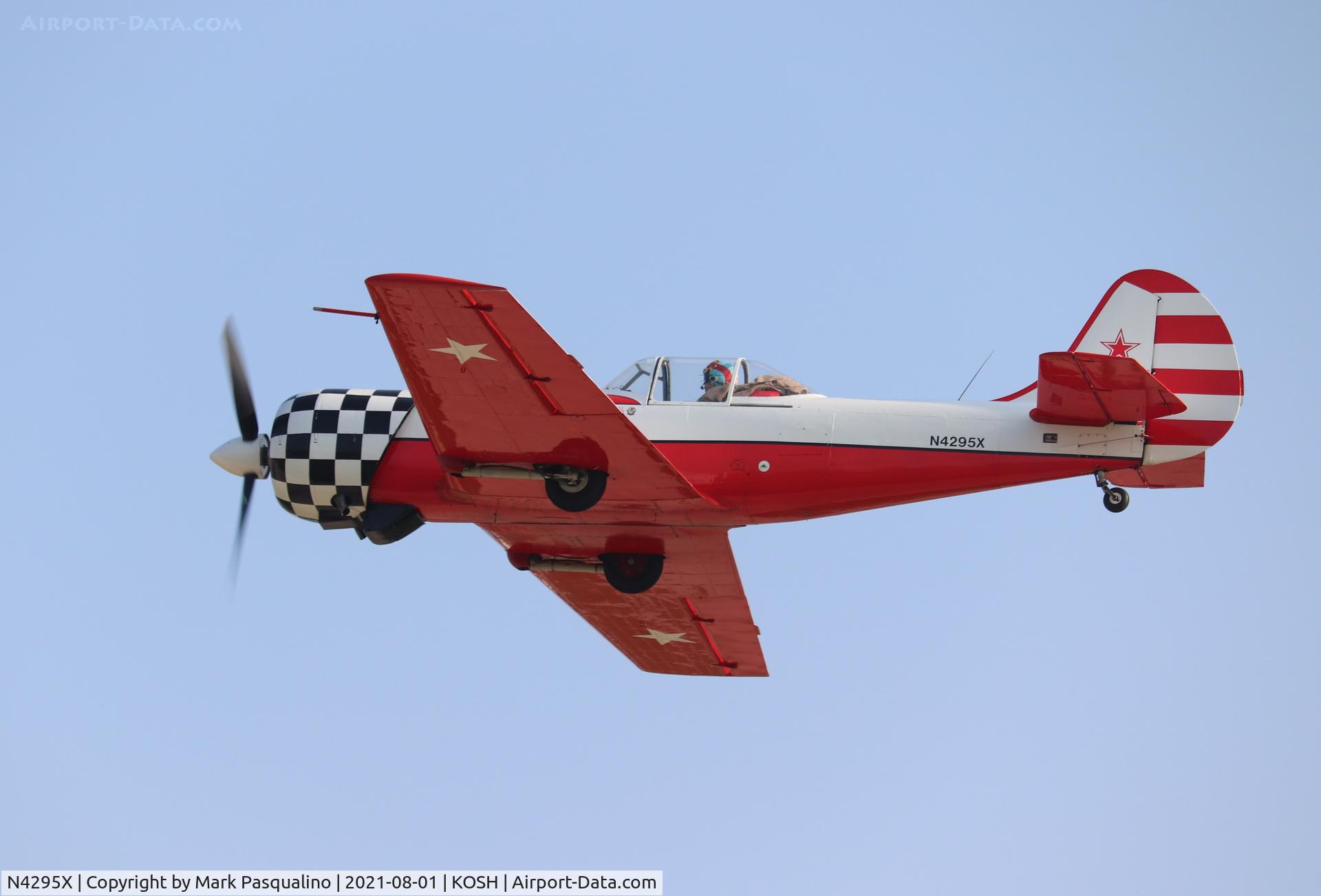 N4295X, 1975 Yakovlev YAK-50 C/N 750503, Yak-50