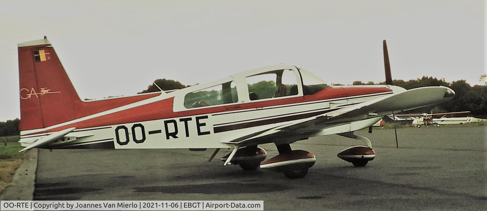 OO-RTE, Grumman American AA-5B Tiger C/N AA5B-1135, Slide scan