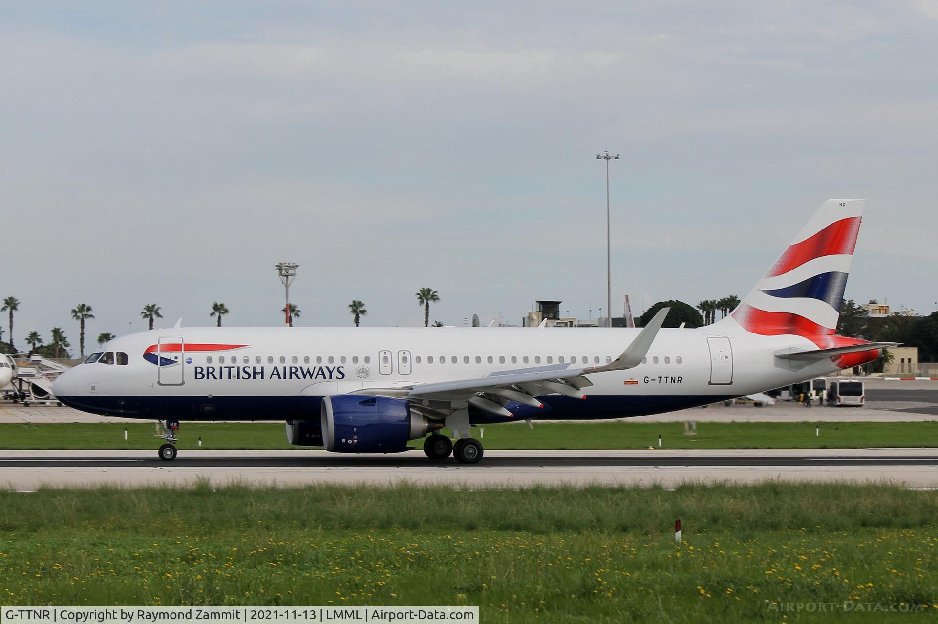 G-TTNR, 2021 Airbus A320-251N C/N 10493, A320 G-TTNR British Airways