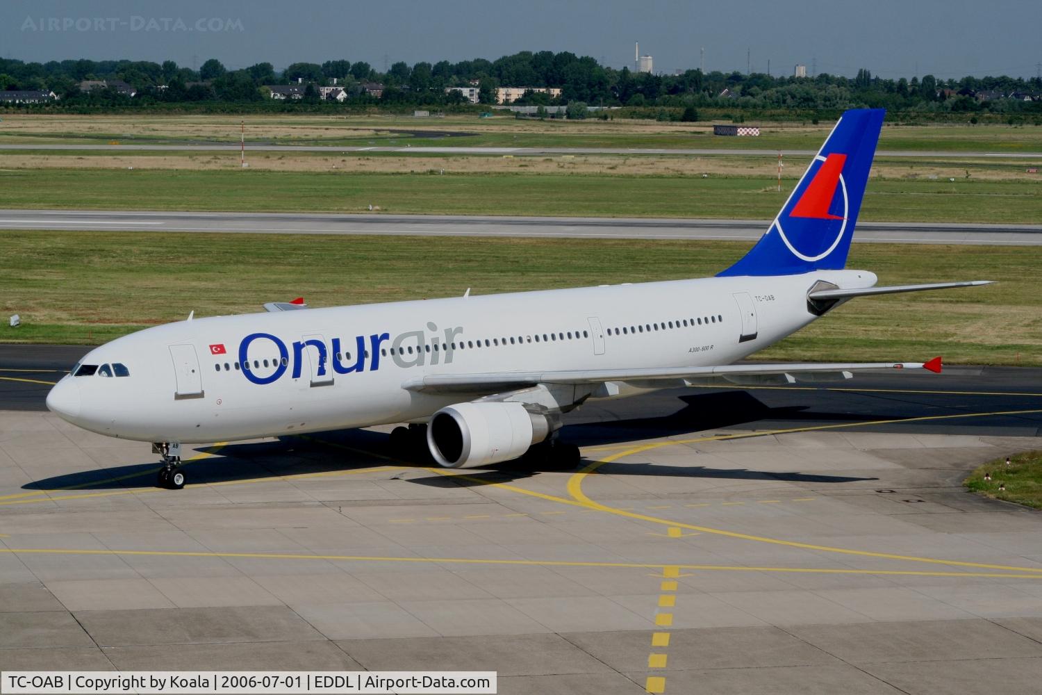 TC-OAB, 1995 Airbus A300B4-605R C/N 749, Arrival form IST. New c/s